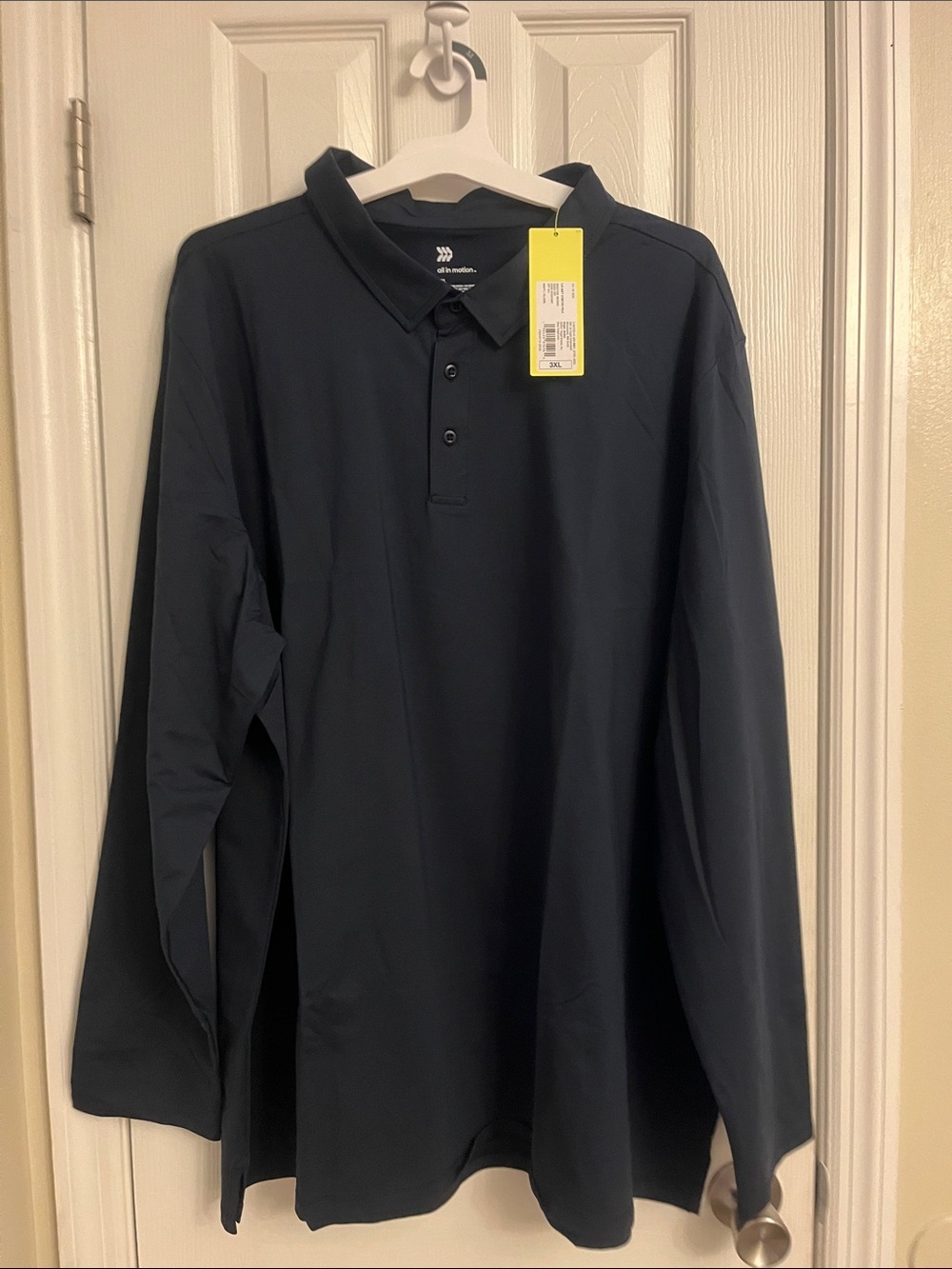 All In Motion men’s 3XL polo shirt